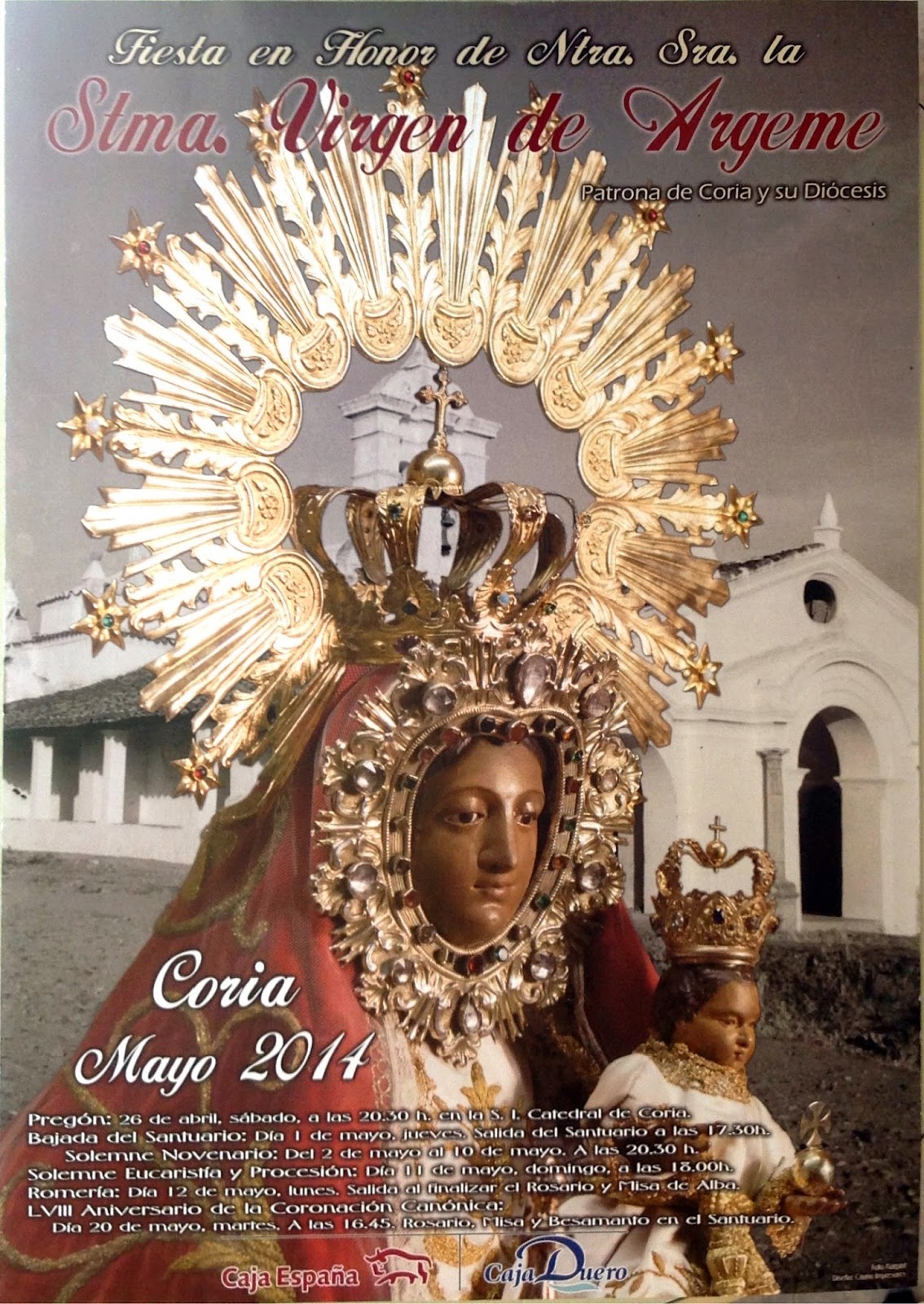 Fiestas en honor a la Virgen de Argeme 2014 Coria